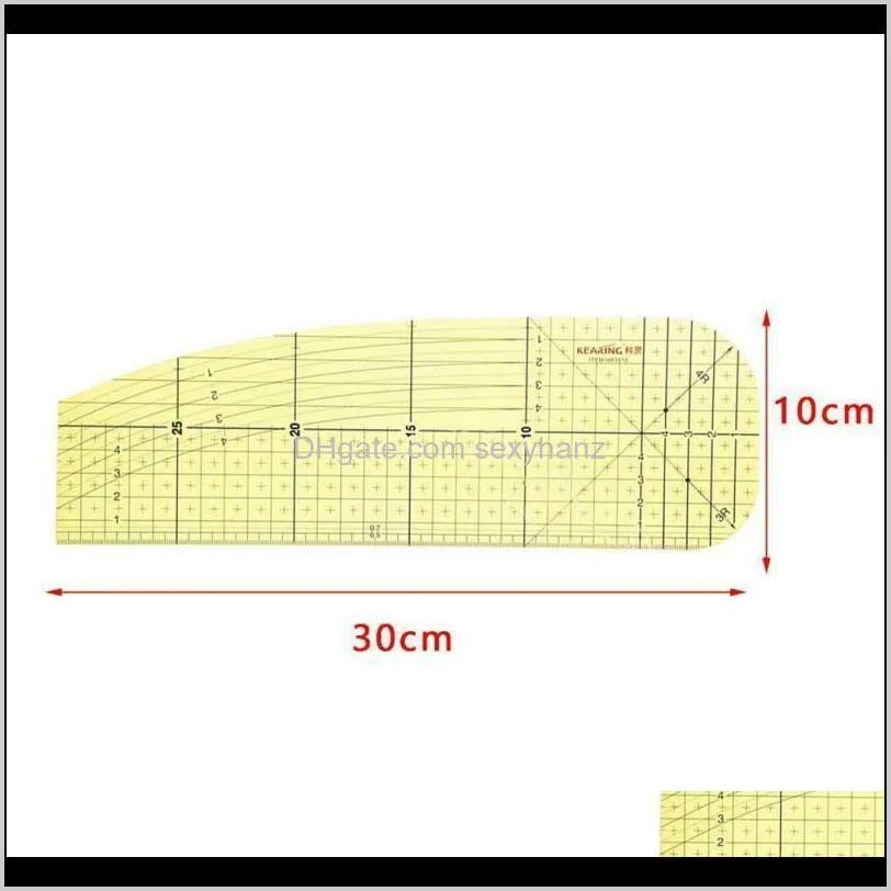 ironing ruler patchwork tailor craft diy stitching and sewing supplies measuring tool tailor ruler tool accessories home use cxs9#