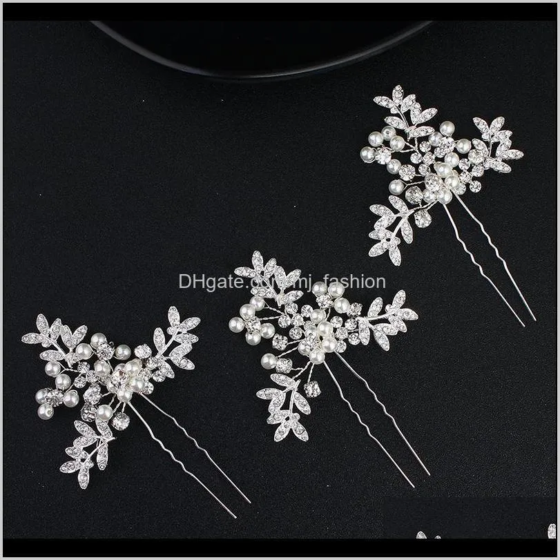 women pearls ivory white hairpins fashion hair sticks fields and gardens style wedding hair jewelry accessories ps1912