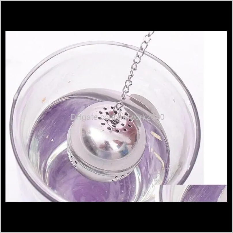 hotest genuine stainless steel utility flavored balls / filter bags / tea balls/kitchen gadgets / tea strainer ball