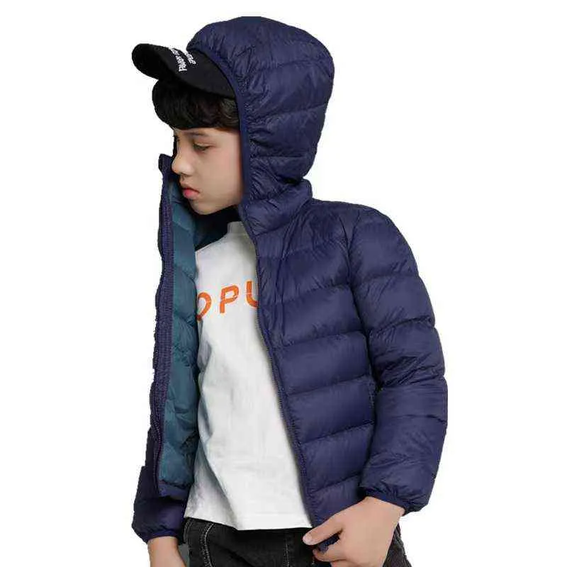 Cold Weather Insulated Jackets Gradient Puffy Jacket 90% Duck Down