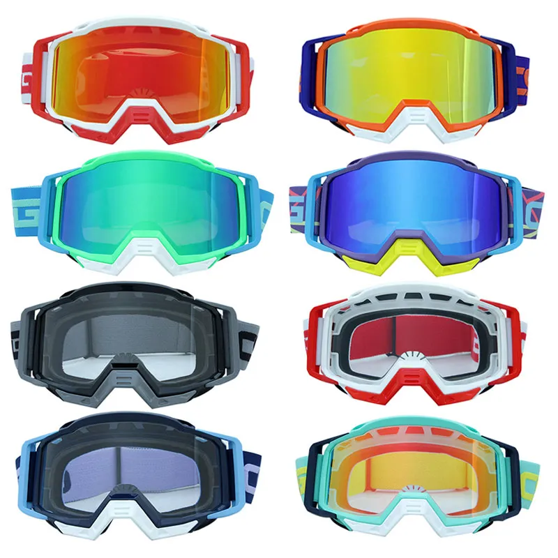 Motorcycle Glasses Goggles Motocross Goggles Helmet MX Moto Dirt Bike ATV Ski Outdoor Sports Glass Scooter Googles Mask for 