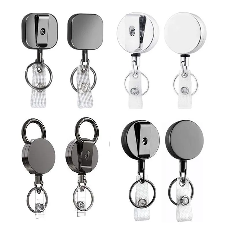 Metal Retractable Photocard Holder Keychain With ID Lanyard And Name Clip  For Women And Men From Mangchichi, $19.34