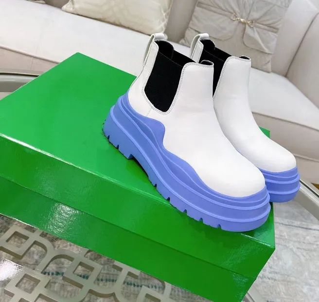 고품질 겨울 여성 부츠! 패션 젤리 TPU outsole 양모 럭셔리 디자이너 8.5cm 마틴 경량 여성 신발 35-40