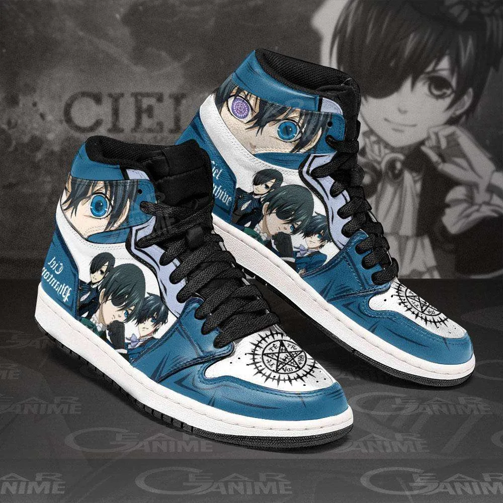 大和屋正規販売店 Ciel Phantomhiveスニーカーブラックバトラーアニメシューズ 専用ケース付属 Shoes Accessories Sports Shoes Viajealasostenibilidad Org