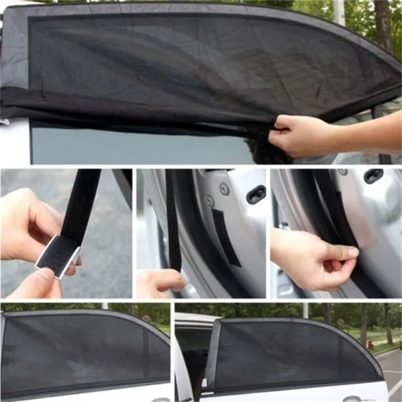 Car Window Shades Net Sun Bin Rear Side Kids Baby UV Protection Block Mesh  Mosquito Repellent Cover From Yiyu_hg, $18.67