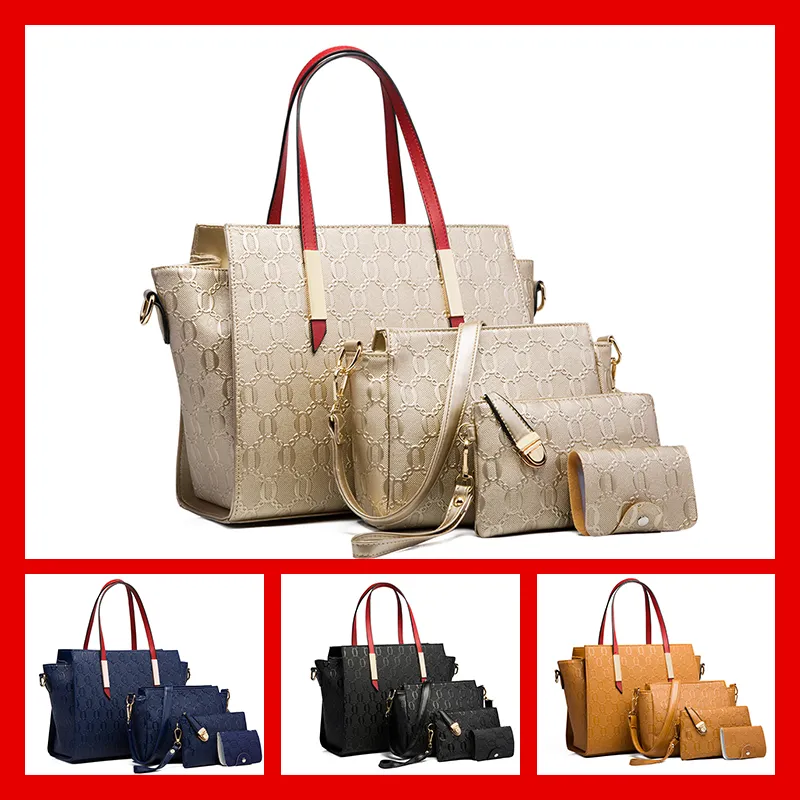 HBP Womens Handbag Set PU Leather Shoulder... From Designerpurse, $29. ...