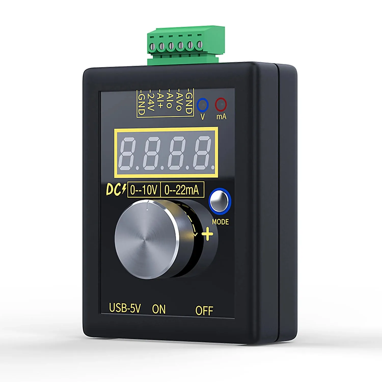 電圧メーターデジタル4-20MA 0-10V電圧信号発生器0-20MA電流トランスミッタ専門の電子測定器