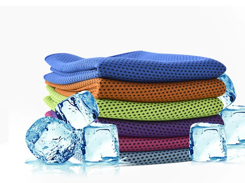 Cold Feeling Outdoor Sports Towel Magic Ice Fabric Feelings Towels