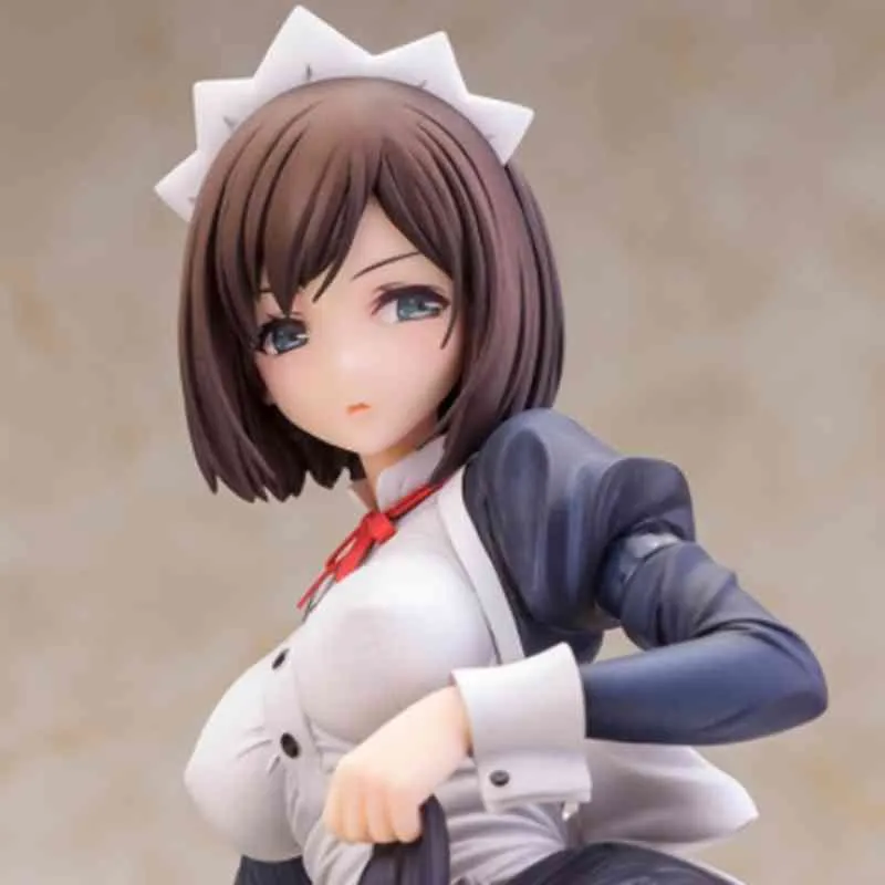 SkyTube Daiki Kougyou Iya Na Kao Sarenagara Opantsu Mistee Moraitaj Itou Chitose Maid PVC Figurka Model Doll Toy X0503