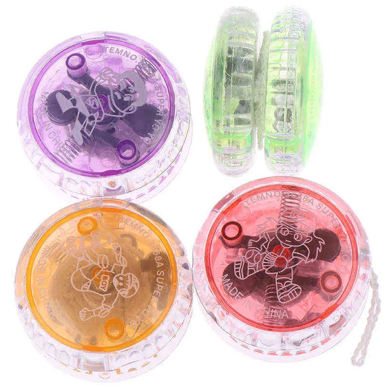 Professional YoYo Ball Luminous LED Flashing Yo for Kids Party Entertainment High Speed Child Clutch Mechanism Yo-Yo Toys G1125