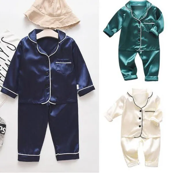 15 stil! Baby pyjamas sätter höst barn tecknad pyjamas för tjejer pojkar Sleepwear långärmad bomull Nightwear barn kläder, 80-110cm