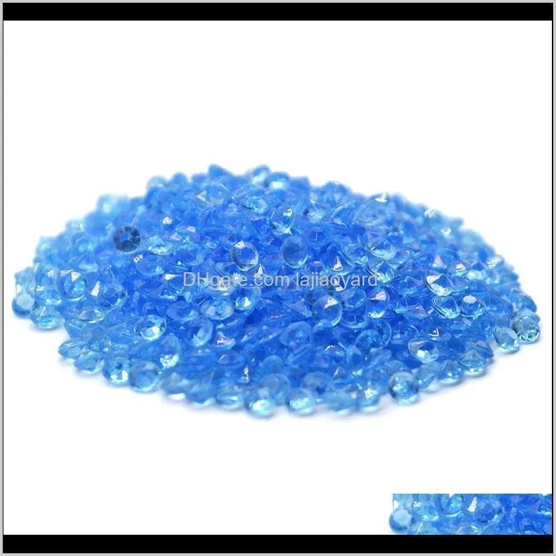 1000p diamond confetti vase filler party decoration for weddings bridal shower 4.5mm acrylic crystals filler beads table scatter