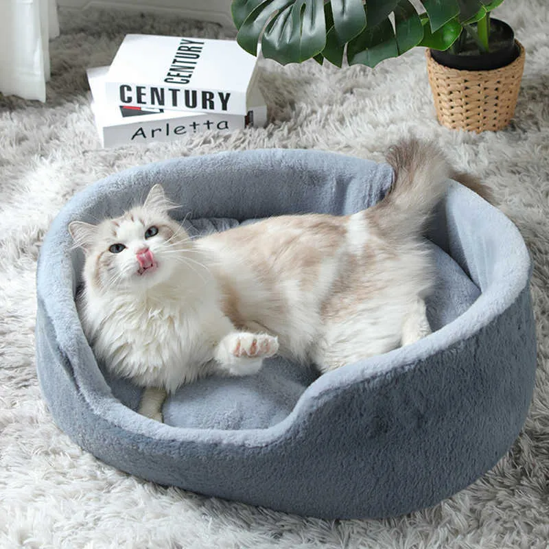 Pet Dog Bed House Cat Basket Thicking Sofa Mat Beds Warm Dogs Puppy Sleeping Nest for Small Medium Dogs Cats Teddy Pets Supplies