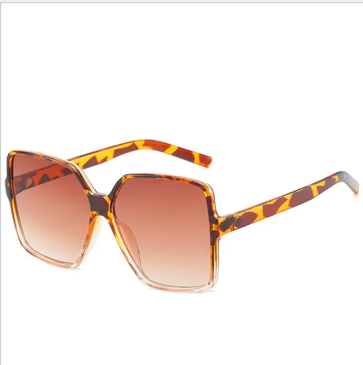 A112 sur lunettes de soleil grand cadre rouge Orange Vintage soleil hommes nuances en vrac lunettes surdimensionnées