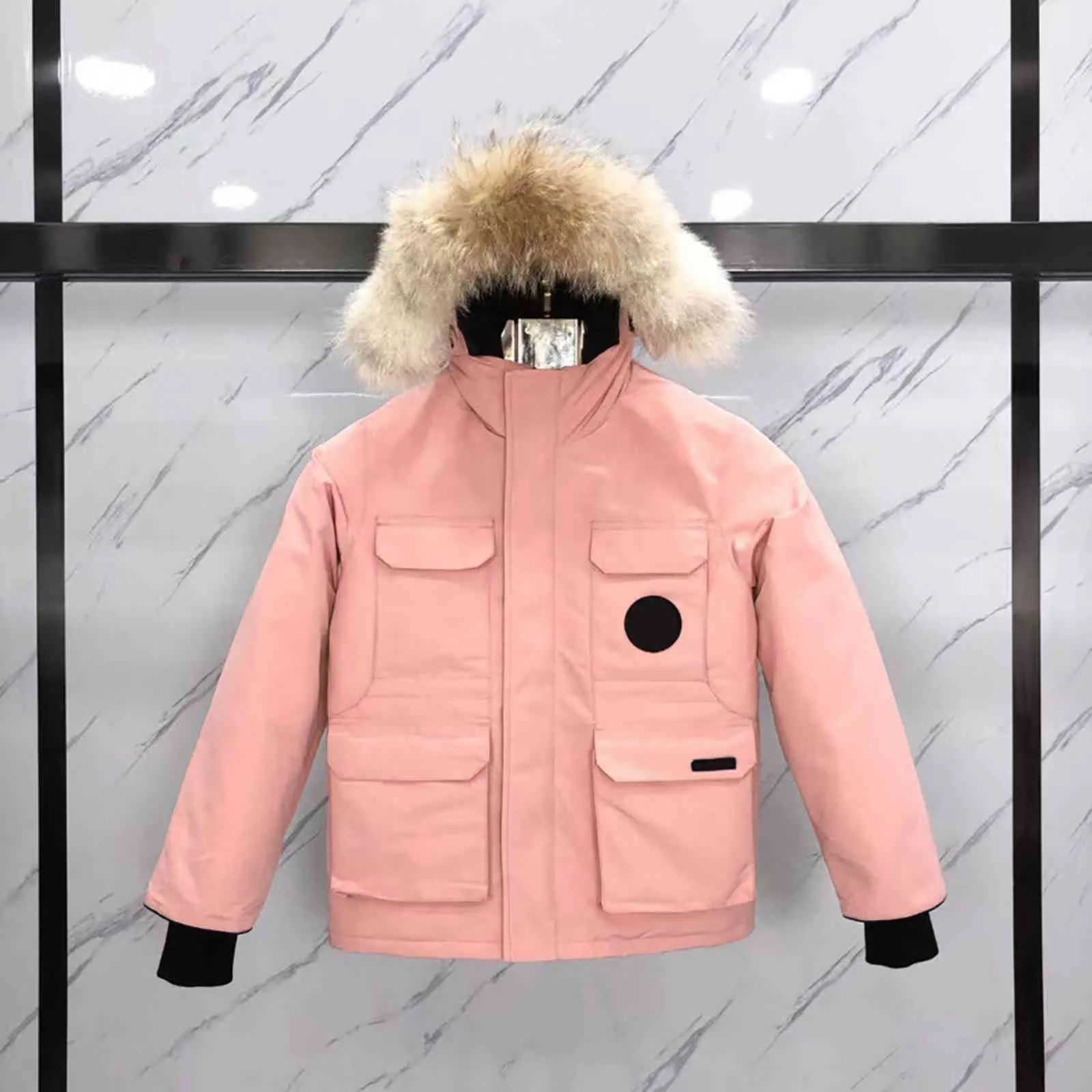 Winter Childrens puffer jackets designer hoodie parka down coats for boy and girl dress apparel slim fit clothes clothing vest big fur blouses sweatshirt tracksuits