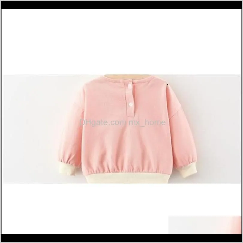 2021 new spring born casual sports long jacket baby clothes girl`s first year birthday cute sweater bsp3