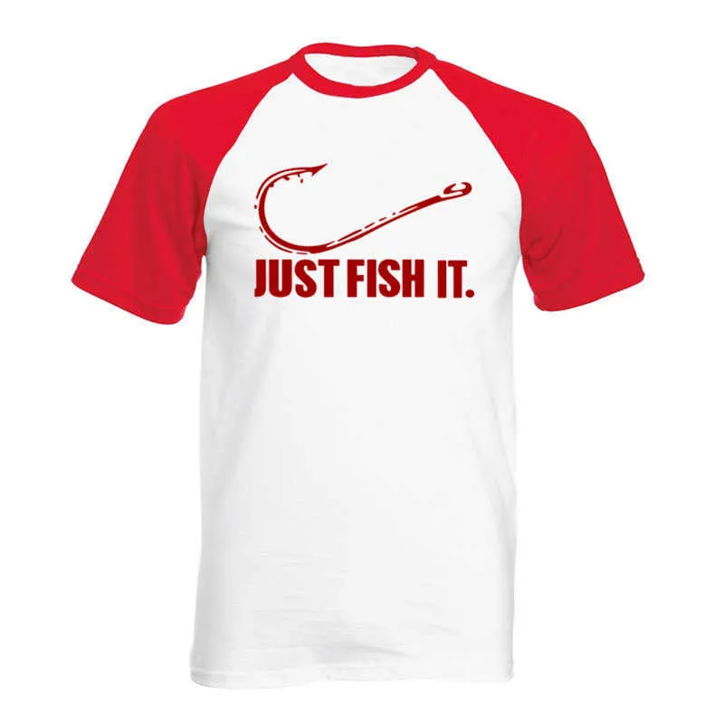 Fish It Funny Angler Hook Bait&Tackle Preshrunk Cotton Raglan Fishing T  Shirts For Men Fashionable And Funny Fish Tirt 210721 From Mu02, $8.82