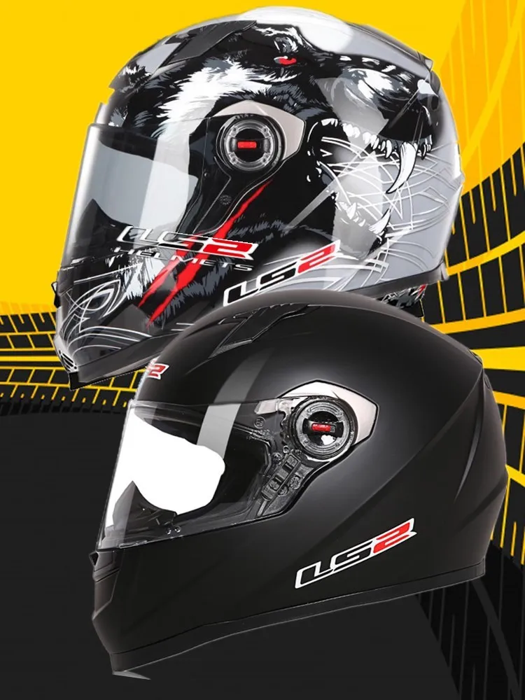 100% Original LS2 FF358 Casco De Moto De Cara Completa Alex Barros Hombre  Mujer Carreras Capacetes Cascos Para Moto ECE De 194,73 €