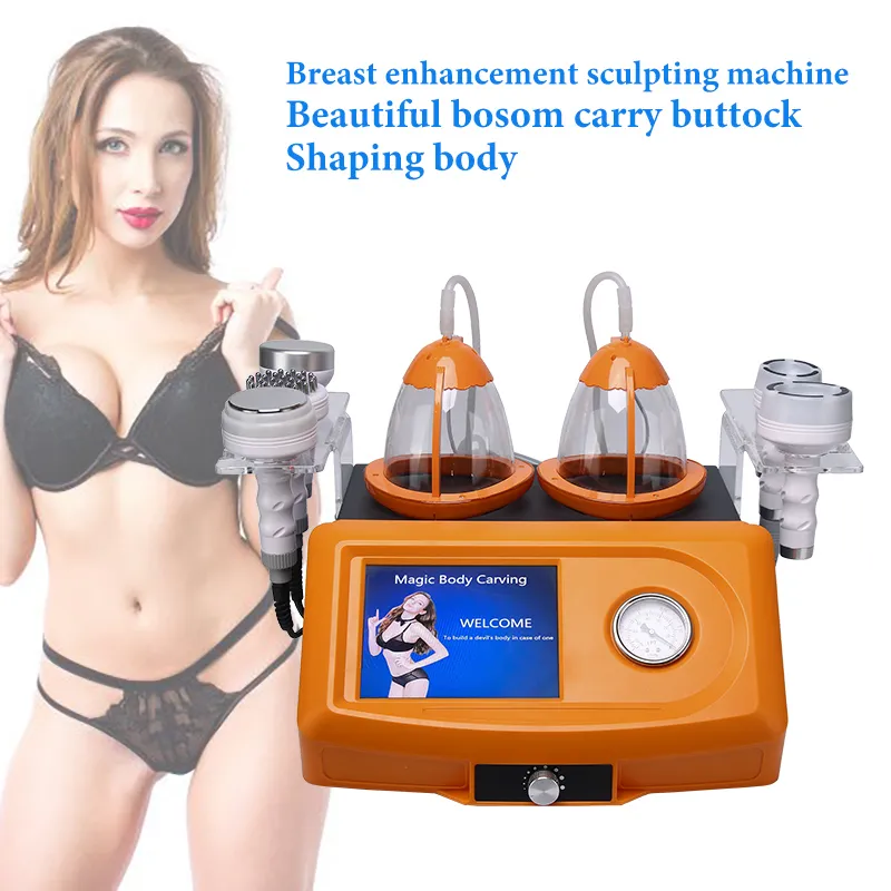 5 in 1 Cavitation RF 슬리밍 유방 마사지 적외선 치료 진공 유방 및 향상 엉덩이 리프트 기계