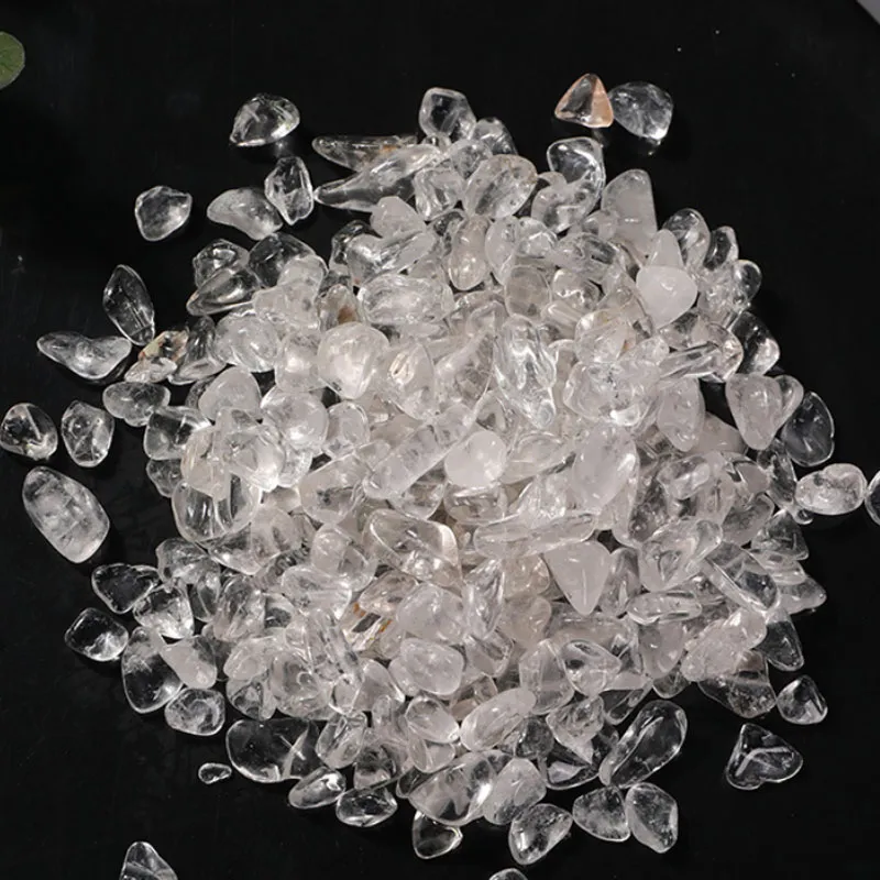 Pierres précieuses en cristal blanc naturel, pour bol de maison, décoration de jardin d'hôtel, fabrication de bijoux faits à la main, accessoires de bricolage