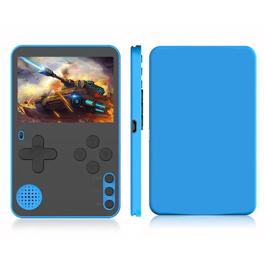 K10 Mini Portable Video Game Console Players Built-in 500 Retro Classic Games Ultra Thin 6.5mm Pocket Player Gaming Gift for Kids Adults