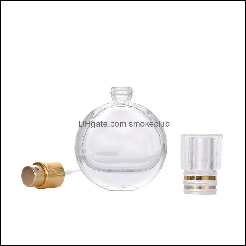 25ML Refillable Glass Spray Perfume Bottle Glass Atomizer Bottles Packing Bottles Empty Cosmetic Container Travel Care Perfume Bottle