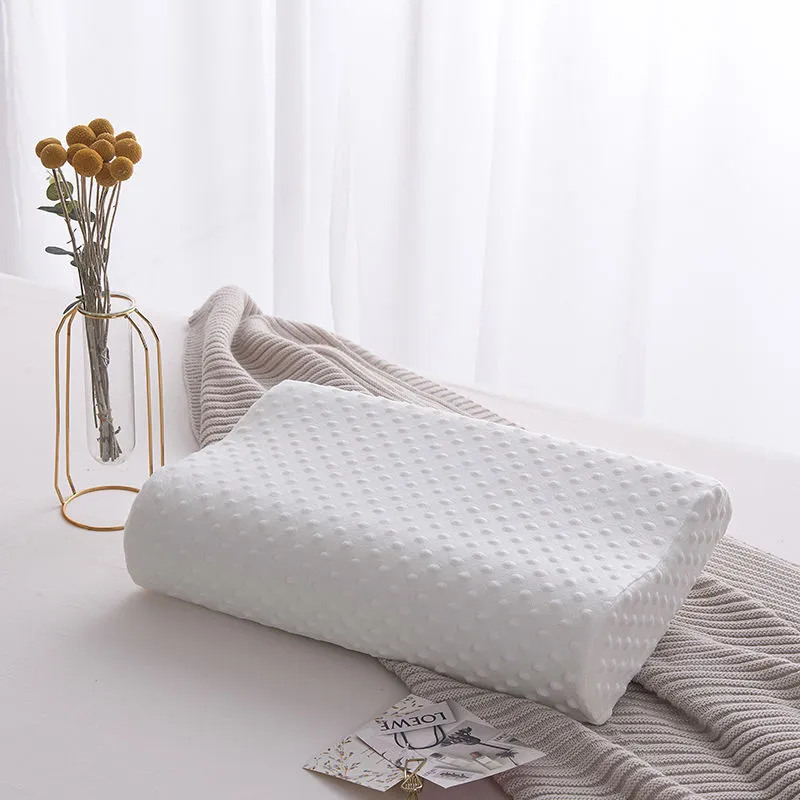 Dormitório estudante elegante e super confortável com almofada de coluna cervical Única fonte de espuma de memória rebote lenta f8018 210420