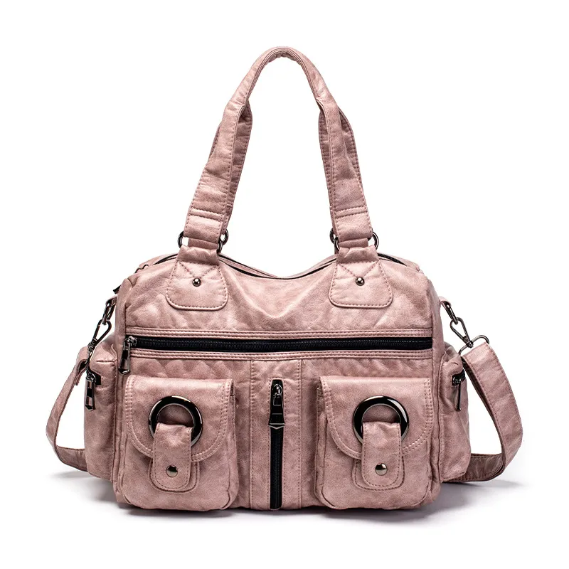 HBP Totes сумки сумки сумки сумки женские сумки рюкзак женщин тотальные кошельки коричневые кожаные муфты мода кошелек M040