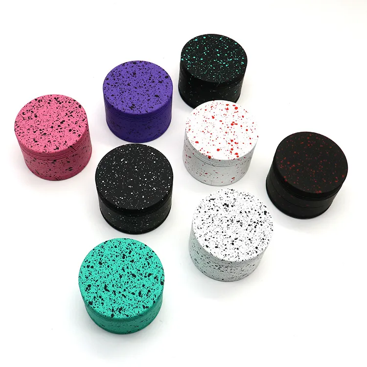 Unique Design Star Sky Pattern Herb Grinders 63mm OD Smoking Accessories 4 Layers Tobacco Crusher Hand Herb Grinder GR351