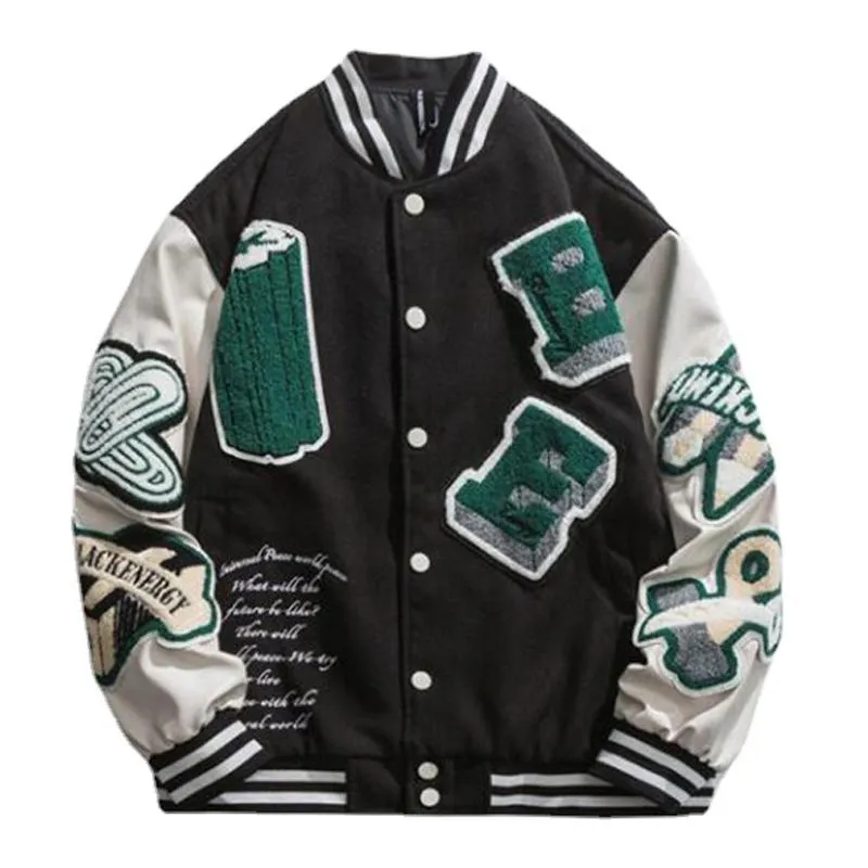 Vintage varsity jacket men on sale