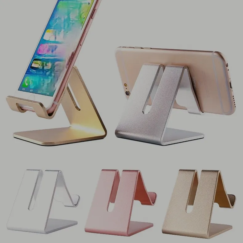 Telefoonhouder Stand Mobiele Smartphone Ondersteuning Tablet Stand voor Huawei Samsung Desk mobiele telefoonhouder Stand Plastic Draagbare Mobiele Houder