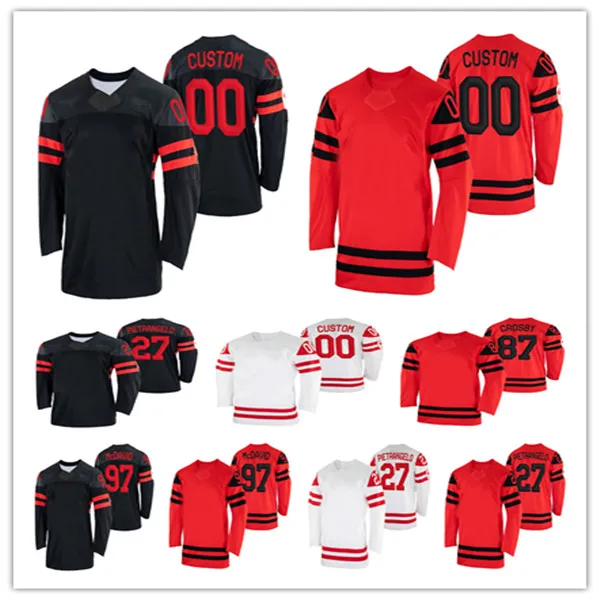 2022 Beijing Winter Ice Canada hockeyshirts Steven Stamkos Sidney Crosby Connor McDavid John Tavares Marc-Andre Fleury Carey Price Brayden Point Couturier Stone