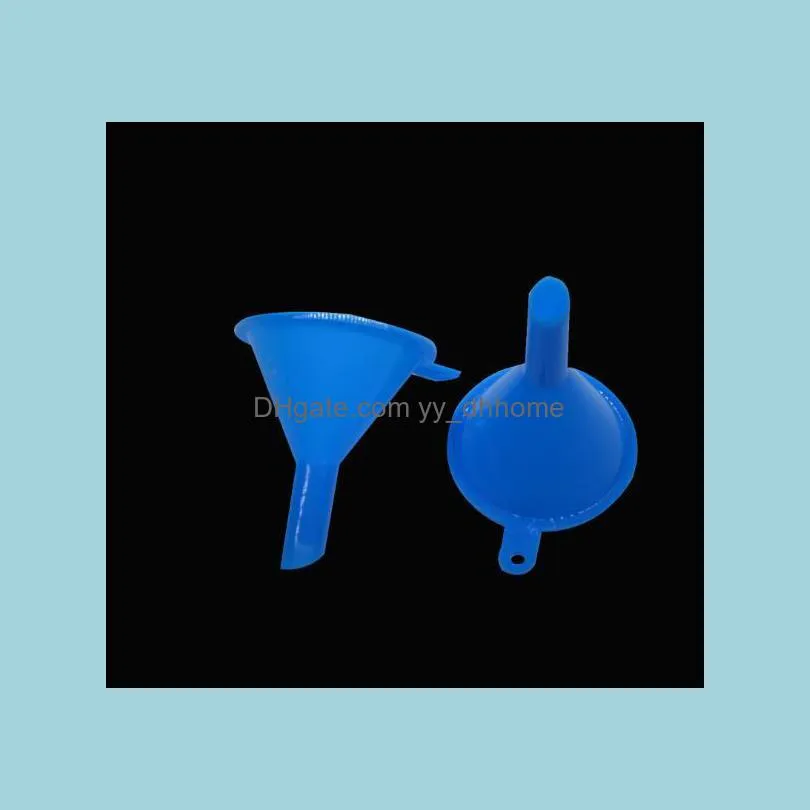 Plastic Mini Funnels For Perfume Liquid Essential Oil Filling Empty Bottle Funnel for atomizers