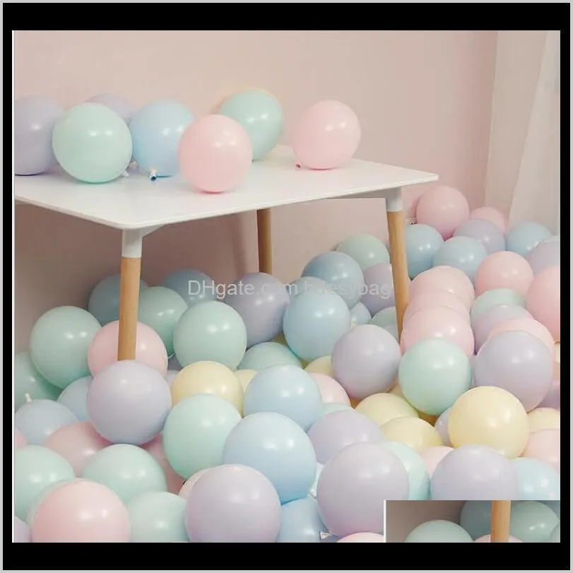 D￩coration ￉v￩nement Festif Supplies Home Gardenlatex arone Candy Balloon Birthday Party Room de mariage Layoutdot La c￩r￩monie d'ouverture est disponible