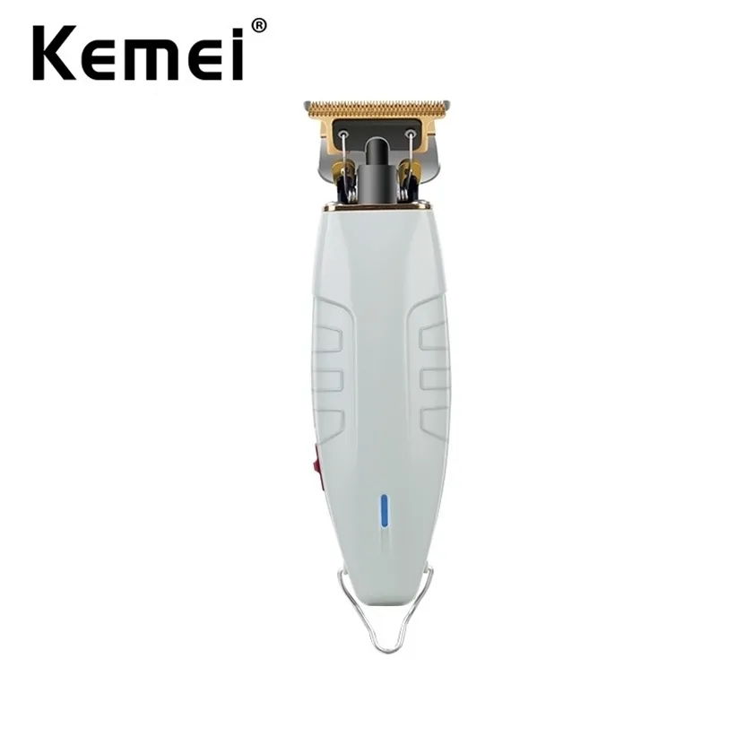 KEMEI 1931 Professionell T-Outlininer Beard Hair Trimmer med T-Blade Mower för allround som beskriver torr-rakning och blekande cutter 220216