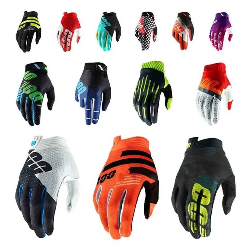 MX MTB ATV Full Finger Sports Bicycle Gloves Mountain Bike Cycling Motorbike Racing Riding Dirt bike Motocross 211124