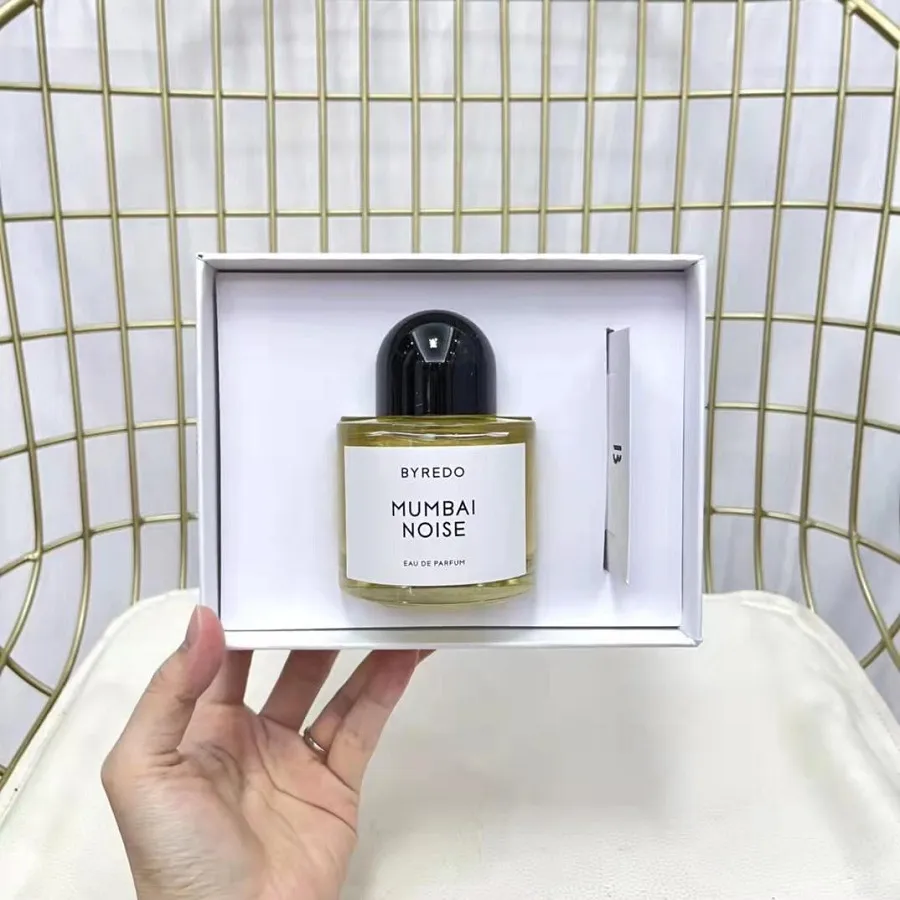 Byredo Mumbai Noise Perfume Zapach 100 ml mężczyzn i kobiety perfumy Eau de parfum Wysoka jakość trwały spray 33 unz Kolonia Freshene2933150