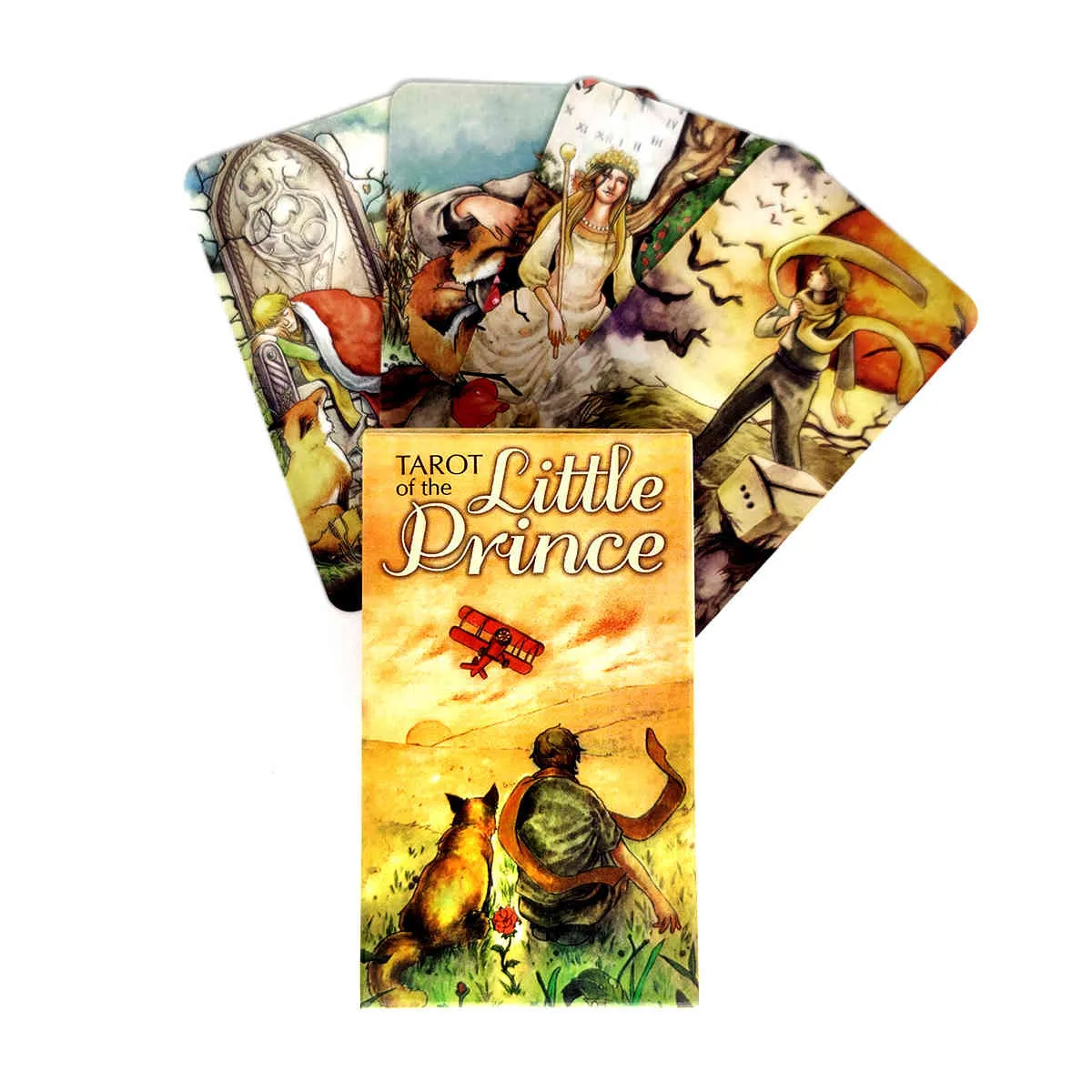 Le Petit Prince Tarot Cartes Mystical Guidance Divination Entertainment Party Jeu de société Prend en charge la vente en gros de 78 feuilles / boîte