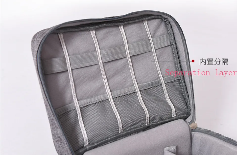 Travel Organizador Portable Digital Accessories Gadget Devices Organizer USB Cable  Tote Case Storage Bag Hot Sale (6)