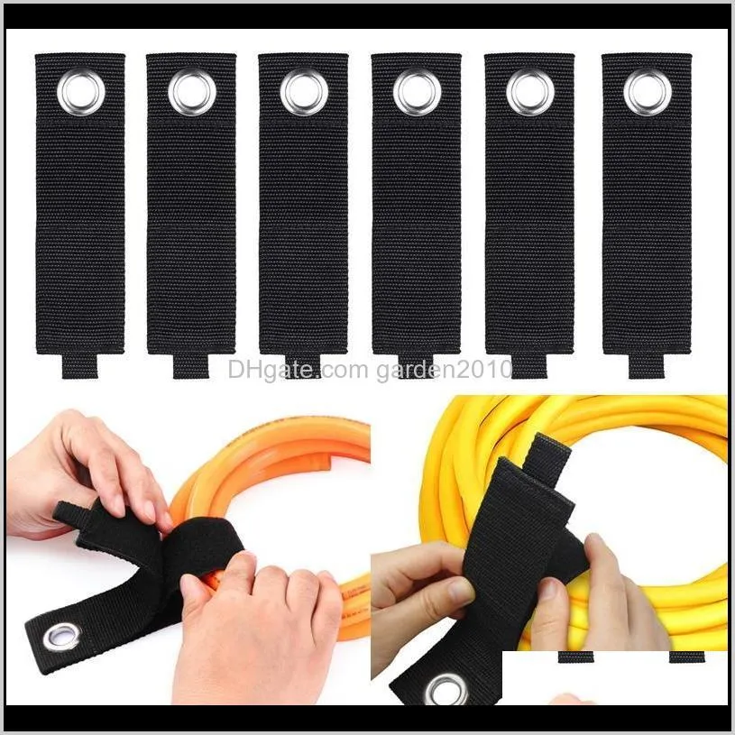 6pcs extension cord hose ,heavy duty storage straps,pool hose hangers