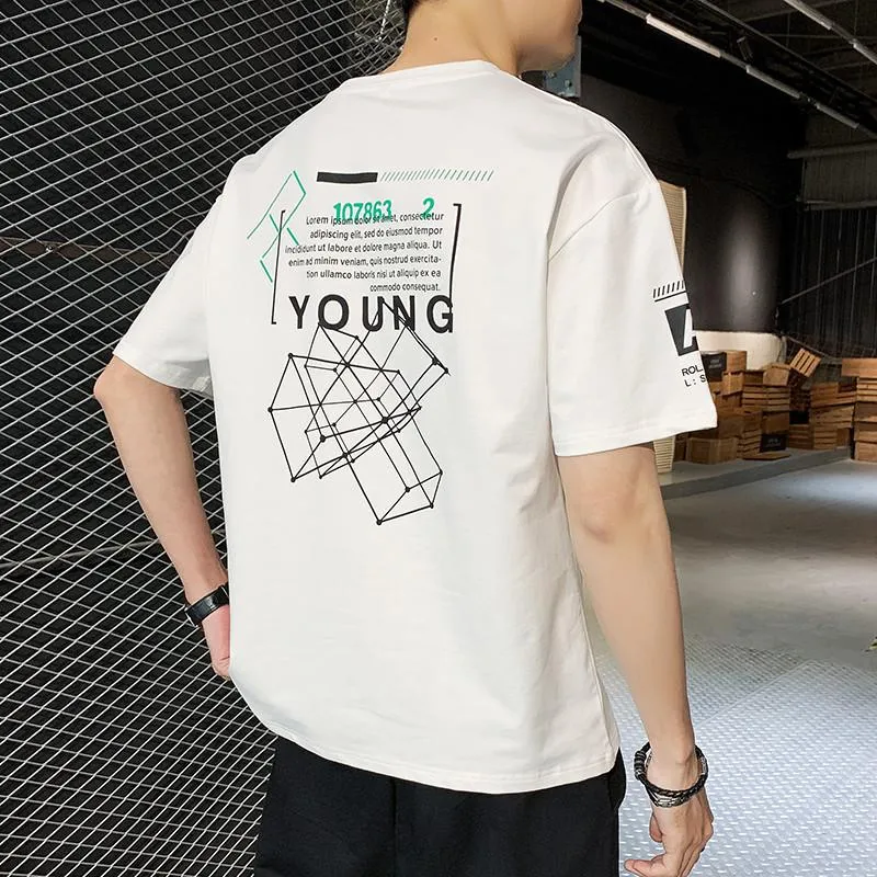 送料無料即日出荷 男性のtシャツのコットンtシャツのための男性のシャツのカジュアルなショートoネック印刷ストリートウェアルーズトップトレンド男性ブランド の服m 4xl黒い服 レビュー特典 アパレル メンズ服 Viskasprekybai Lt