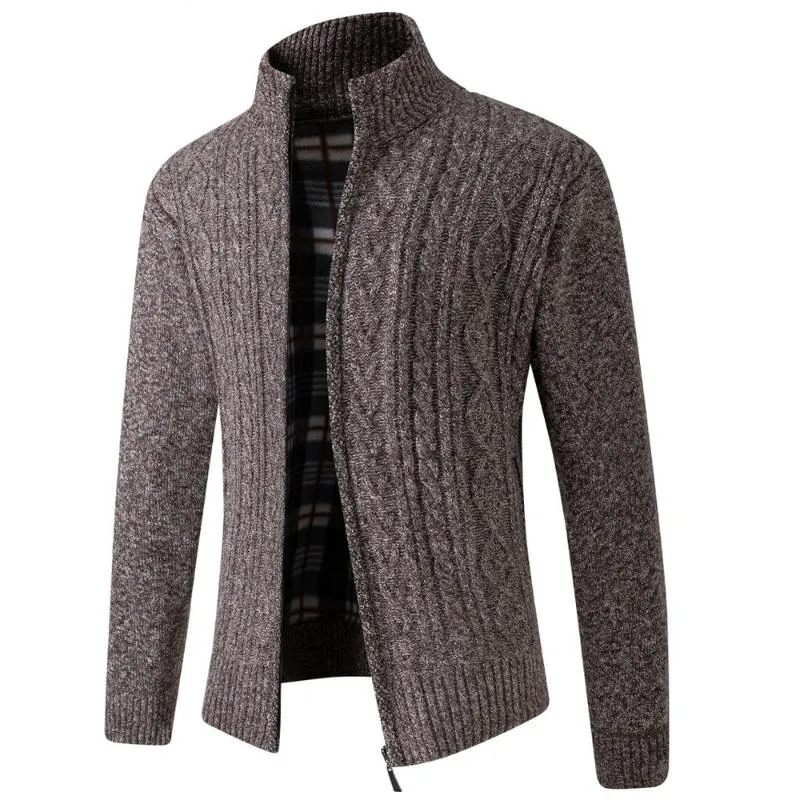 Мужские свитера зимняя осень кашемировый свитер для человека японский стиль теплый бизнес мужские кардиган пальто европейской полосы