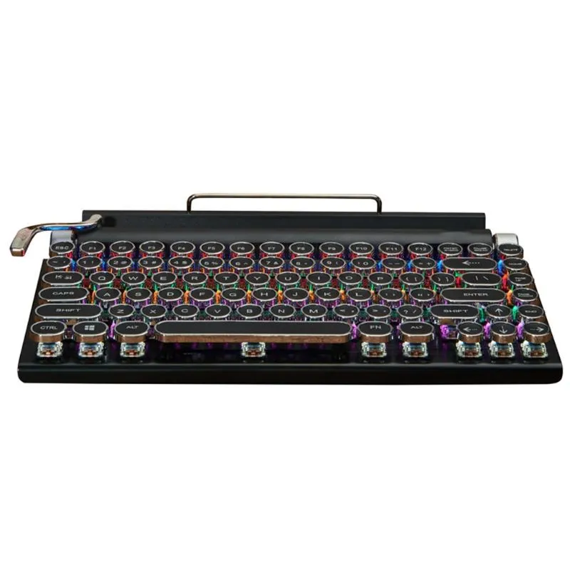 Datortangentbord Retro Skrivmaskin Gamer för stationär bärbar dator PC Gaming WXTB-tangentbord