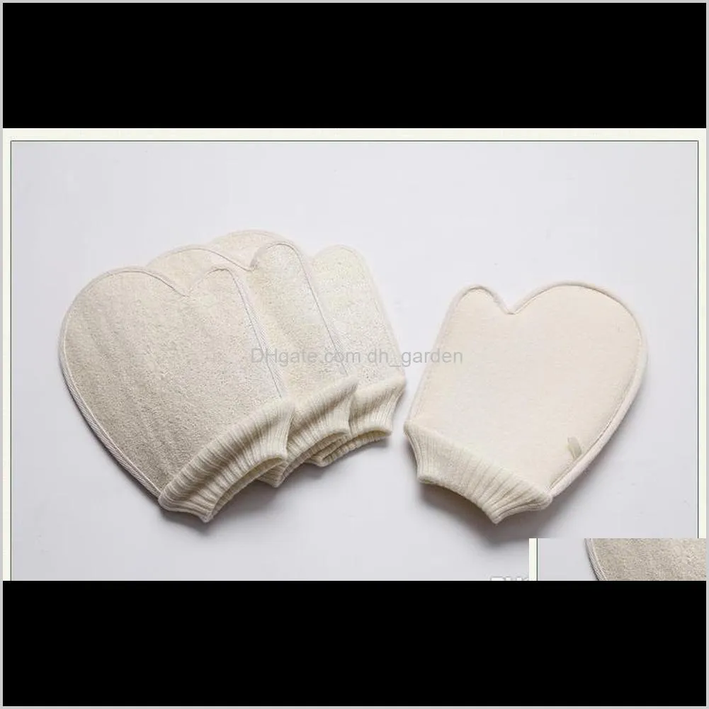 loofah sponge bath gloves scrubbing exfoliating gloves magic peeling gloves exfoliating tan removal mitt for body spa sn1364