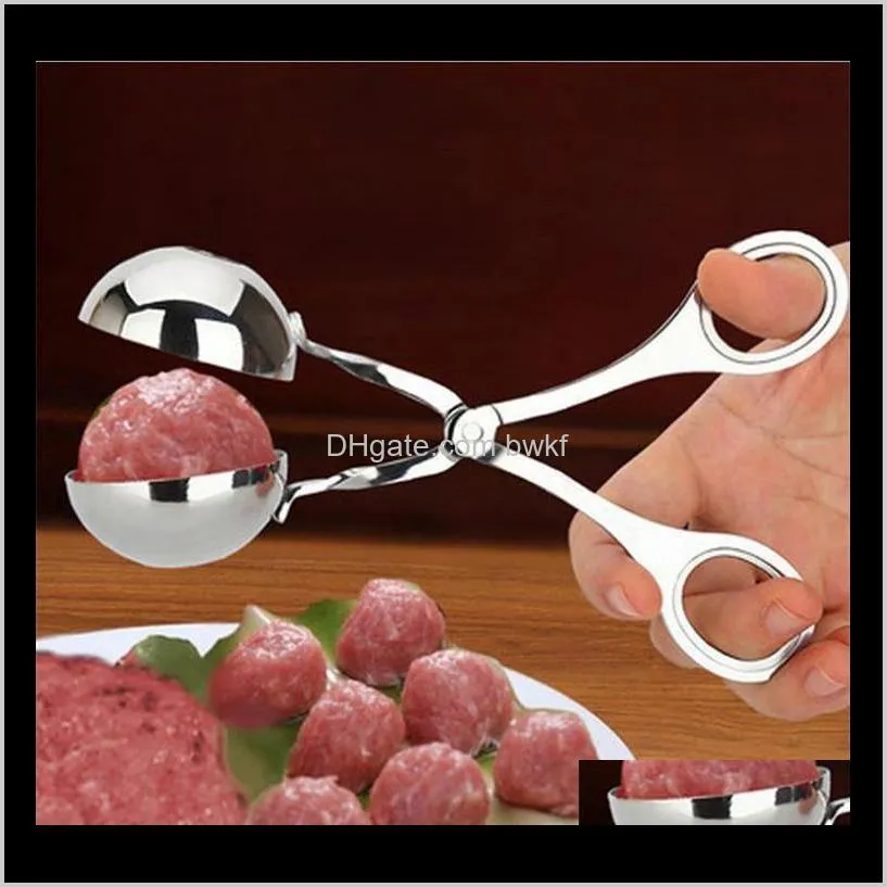 stainless steel meatball maker stuffed meat ball machine diy fish meat ball maker meatball mold tools convenient c765