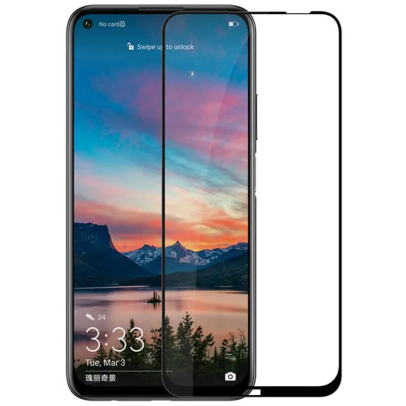 Confezioni di vetro temperato per Huawei Nova 7i Proteggi schermo con copertura completamente incollata Pellicola protettiva ultra sottile P40 Lite E Protezioni per telefoni cellulari