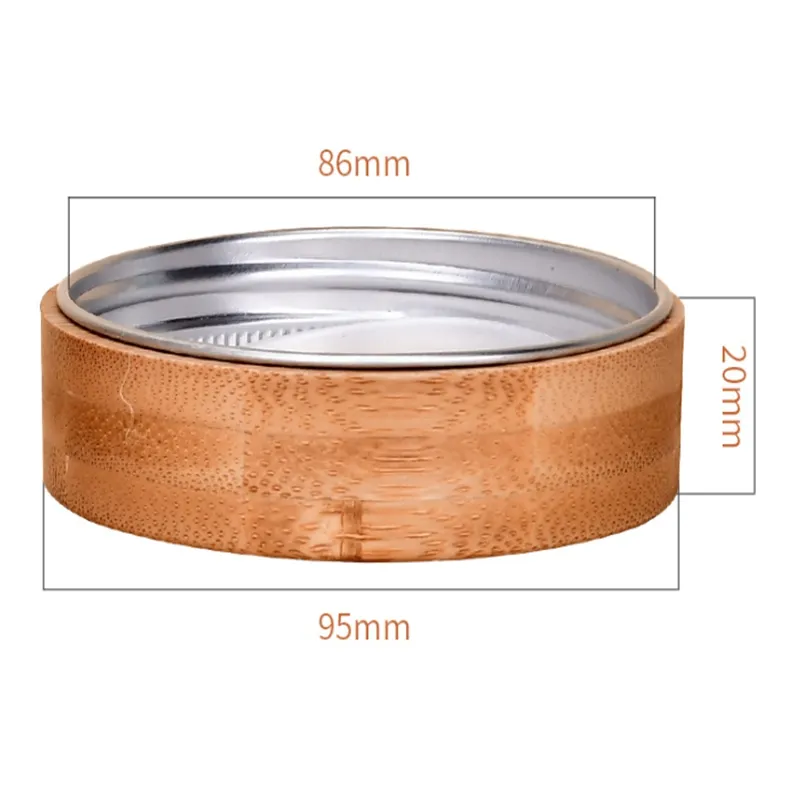 70mm/86mm Lid Jar Reusable Bamboo Caps Lids with Straw Hole and Silicone Seal For Mason Jars Canning
