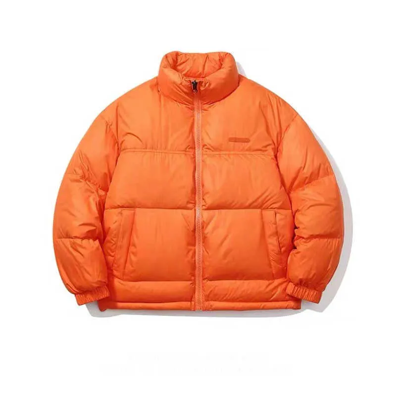 Supreme Reflective Speckled Down Jacket Orange