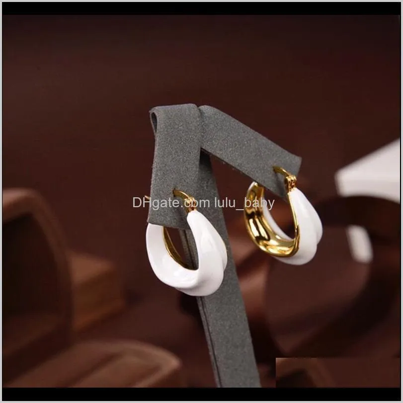 Brand Est Luxury Gold Color Dangle Earrings Fashion Geometry Fancy Jewelry For Women Designer Bijoux Fine Gift & Chandelier