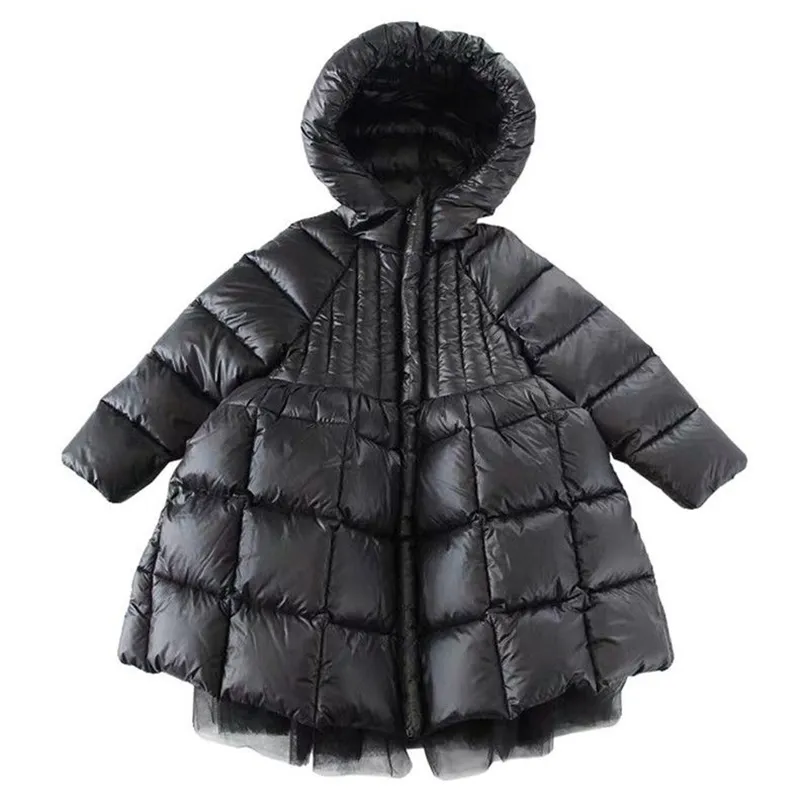 Ragazze Abbigliamento per bambini Giacca invernale per bambini Cappotto Parka imbottito in cotone Abito Costumi natalizi Per tuta da neve Abbigliamento da neve Capispalla 211027